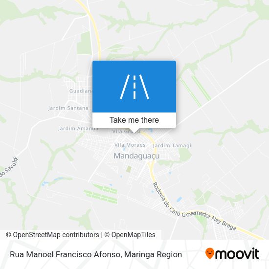 Rua Manoel Francisco Afonso map