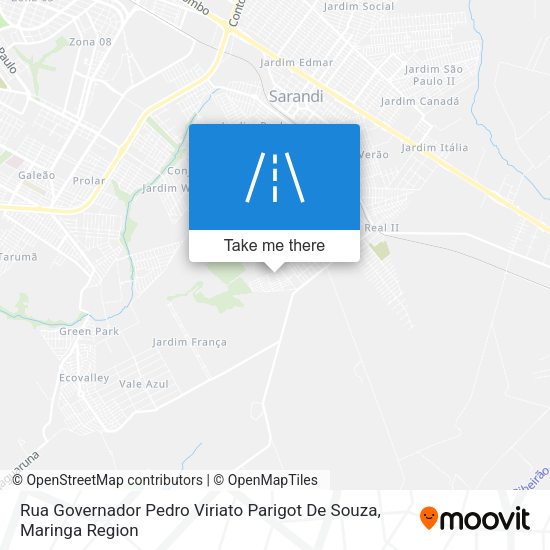 Rua Governador Pedro Viriato Parigot De Souza map
