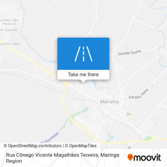 Rua Cônego Vicente Magalhães Teixeira map