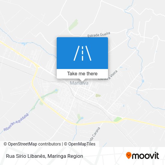 Rua Sírio Libanês map