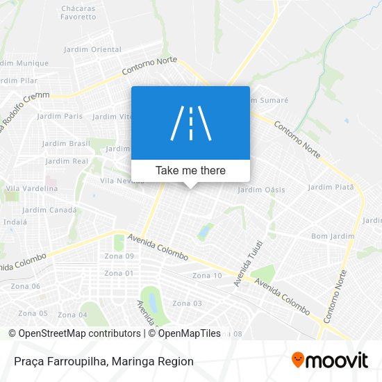 Praça Farroupilha map