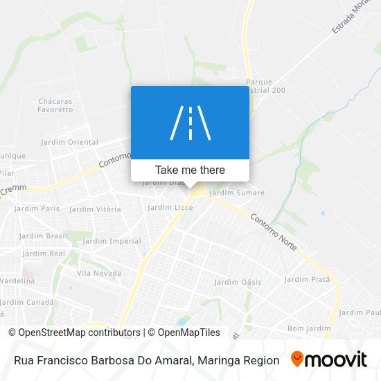 Rua Francisco Barbosa Do Amaral map