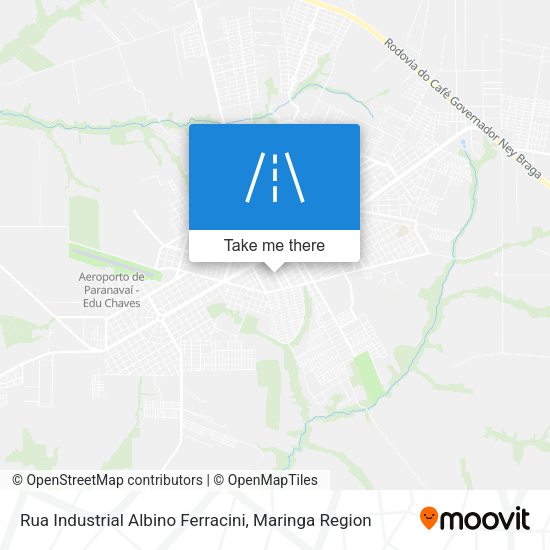 Rua Industrial Albino Ferracini map