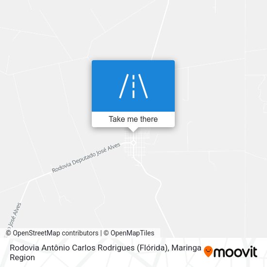 Rodovia Antônio Carlos Rodrigues (Flórida) map