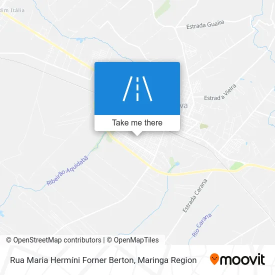 Rua Maria Hermíni Forner Berton map