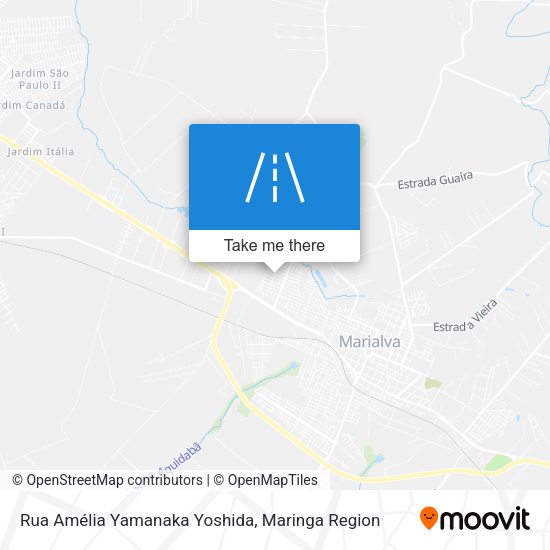 Rua Amélia Yamanaka Yoshida map