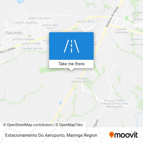Estacionamento Do Aeroporto map