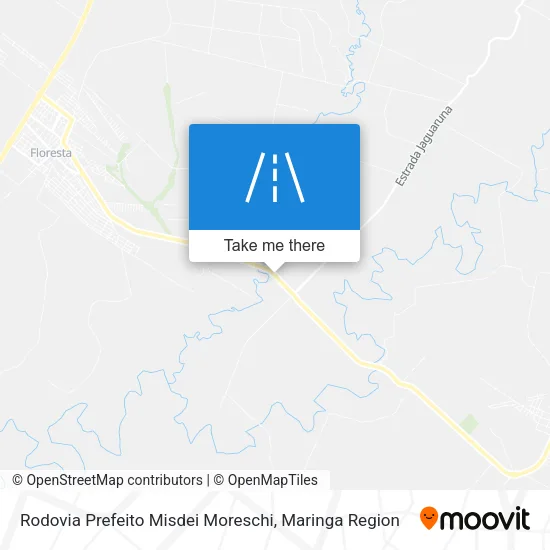 Rodovia Prefeito Misdei Moreschi map
