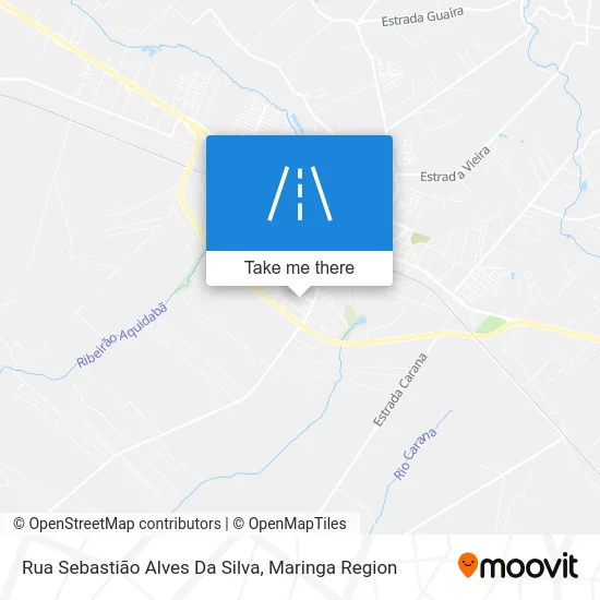 Rua Sebastião Alves Da Silva map
