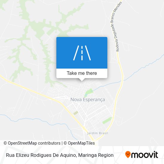 Rua Elizeu Rodigues De Aquino map