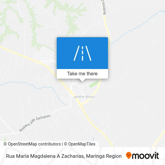 Rua Maria Magdalena A Zacharias map