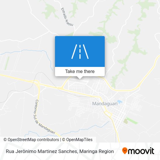 Rua Jerônimo Martinez Sanches map