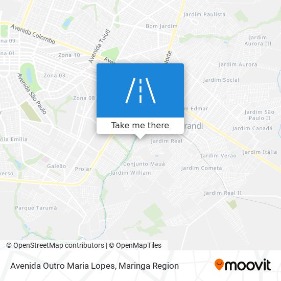 Avenida Outro Maria Lopes map