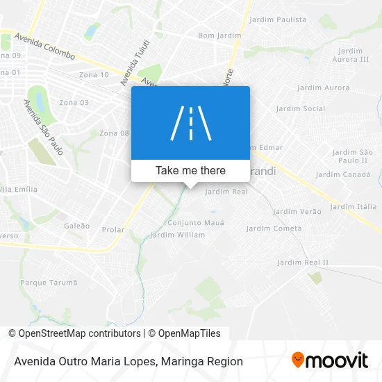 Avenida Outro Maria Lopes map
