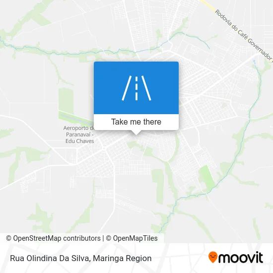 Rua Olindina Da Silva map
