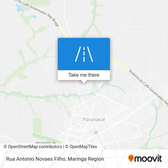 Rua Antonio Novaes Filho map