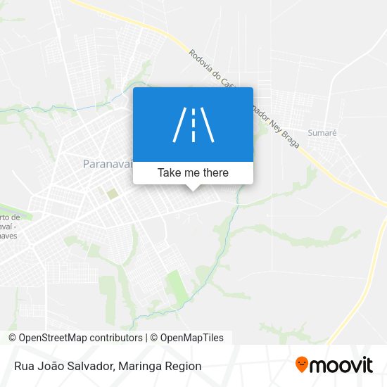 Rua João Salvador map