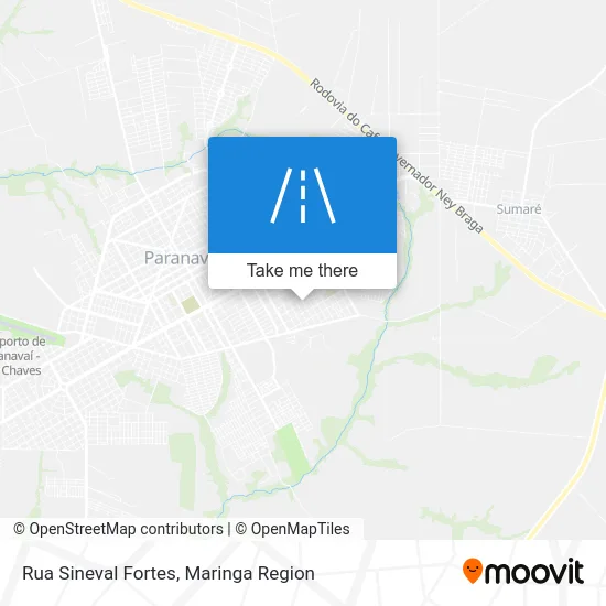 Rua Sineval Fortes map