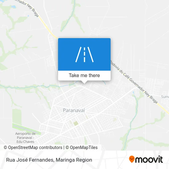 Rua José Fernandes map
