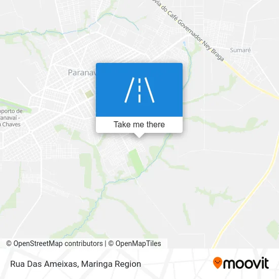 Rua Das Ameixas map