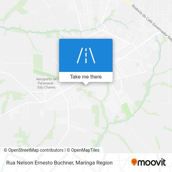 Rua Nelson Ernesto Buchner map