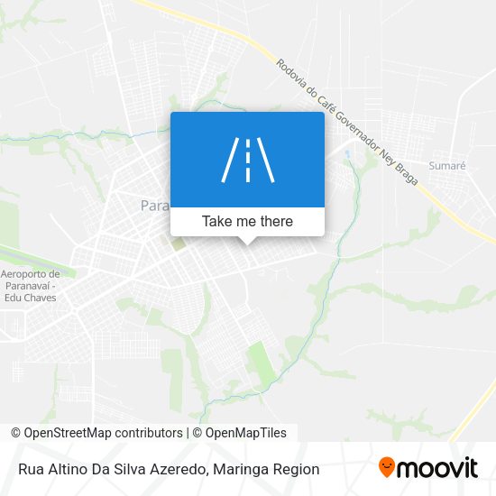 Rua Altino Da Silva Azeredo map