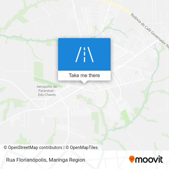 Rua Florianópolis map