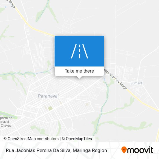 Rua Jaconias Pereira Da Silva map