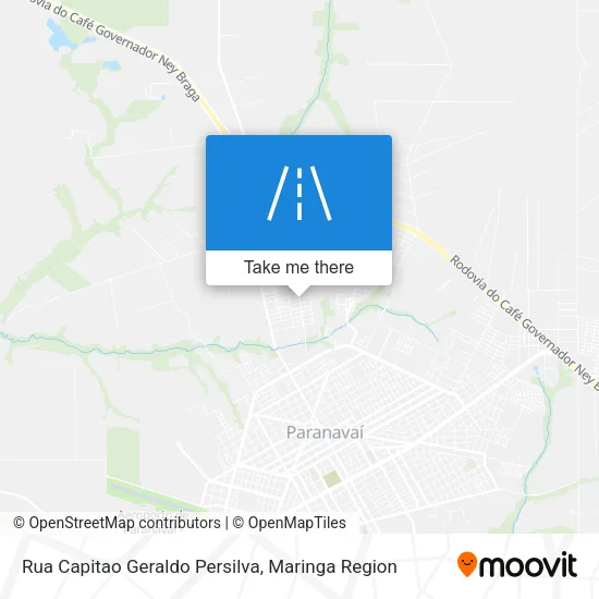 Rua Capitao Geraldo Persilva map