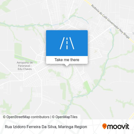 Rua Izidoro Ferreira Da Silva map