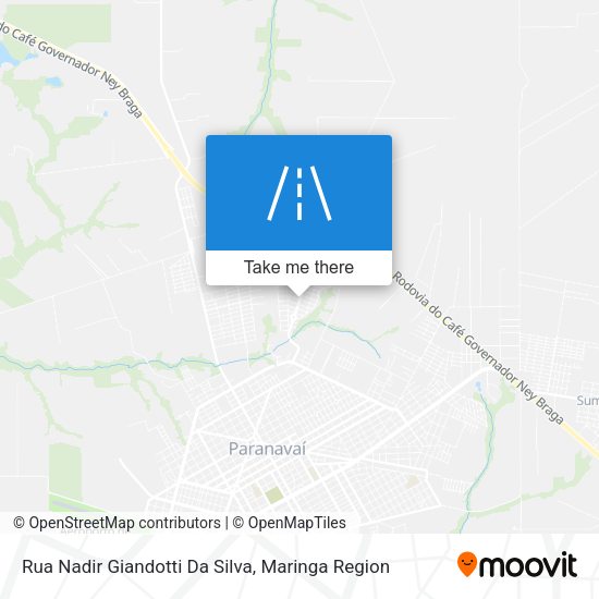 Rua Nadir Giandotti Da Silva map