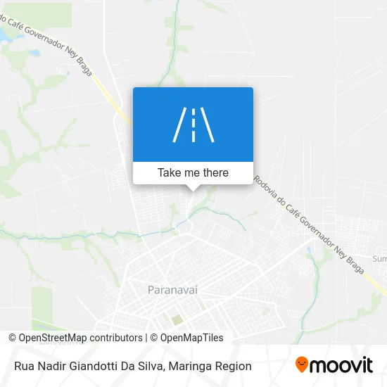 Rua Nadir Giandotti Da Silva map