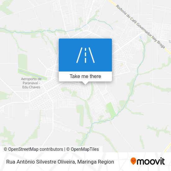 Rua Antônio Silvestre Oliveira map