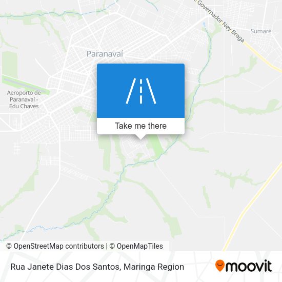 Rua Janete Dias Dos Santos map