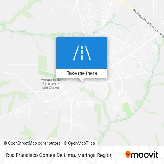 Rua Francisco Gomes De Lima map