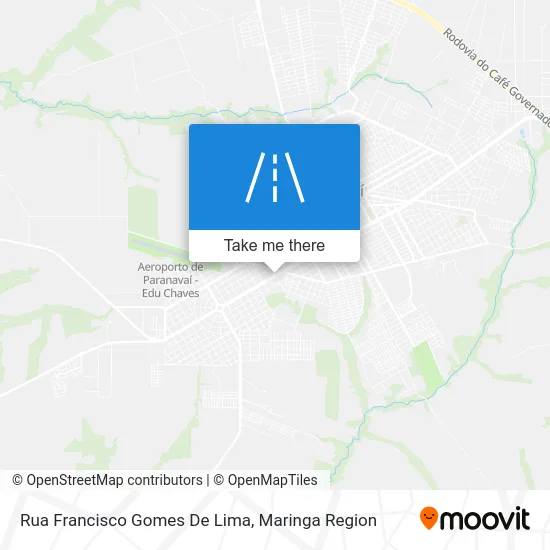Rua Francisco Gomes De Lima map