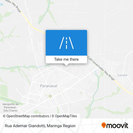 Rua Ademar Giandotti map