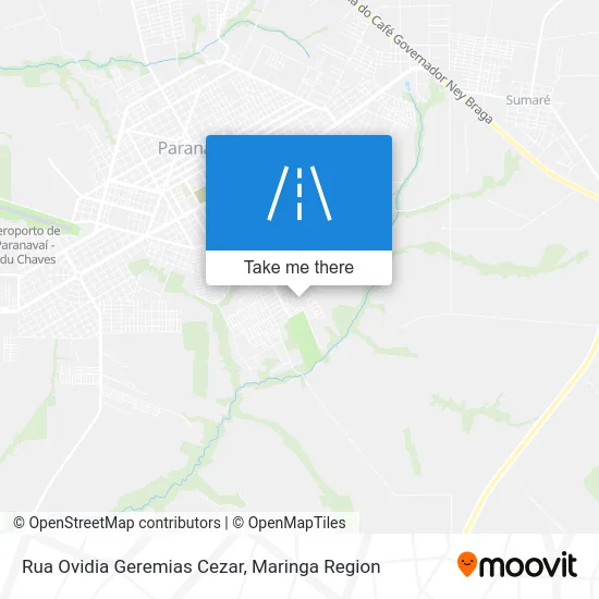 Rua Ovidia Geremias Cezar map