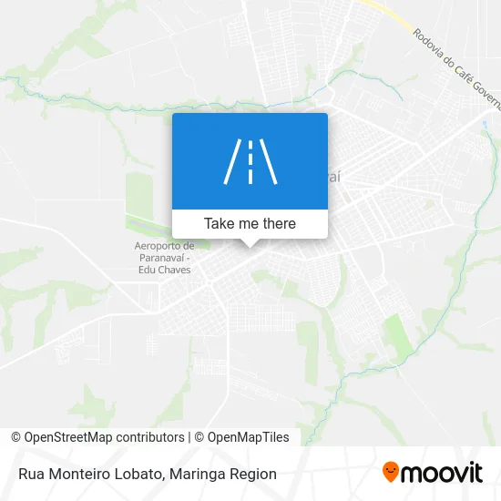 Rua Monteiro Lobato map