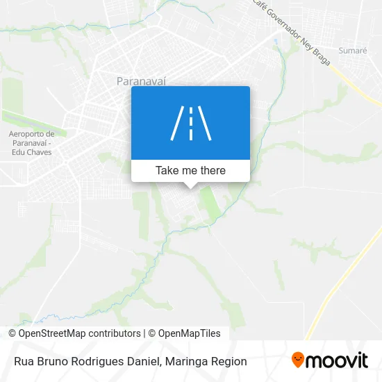 Rua Bruno Rodrigues Daniel map