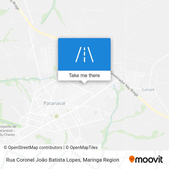 Rua Coronel João Batista Lopes map