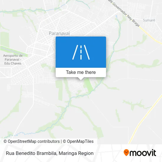Rua Benedito Brambila map