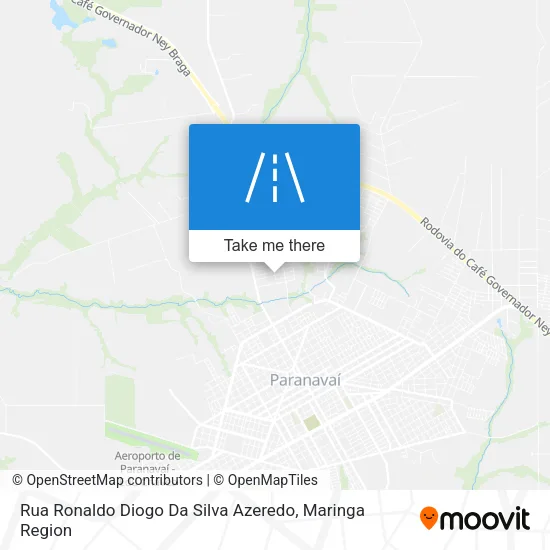 Rua Ronaldo Diogo Da Silva Azeredo map
