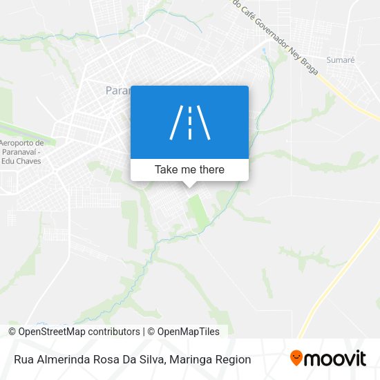 Rua Almerinda Rosa Da Silva map