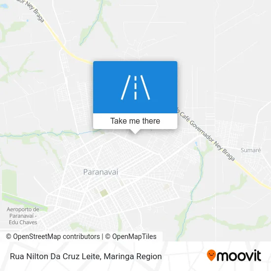 Rua Nilton Da Cruz Leite map