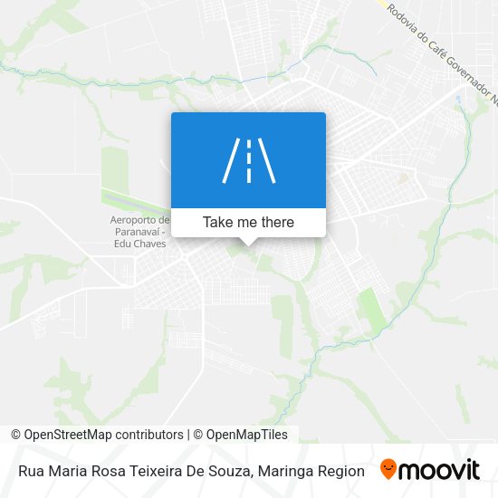Rua Maria Rosa Teixeira De Souza map