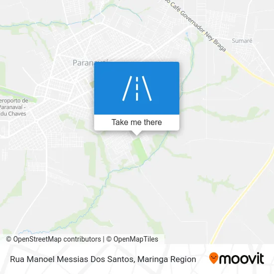 Rua Manoel Messias Dos Santos map