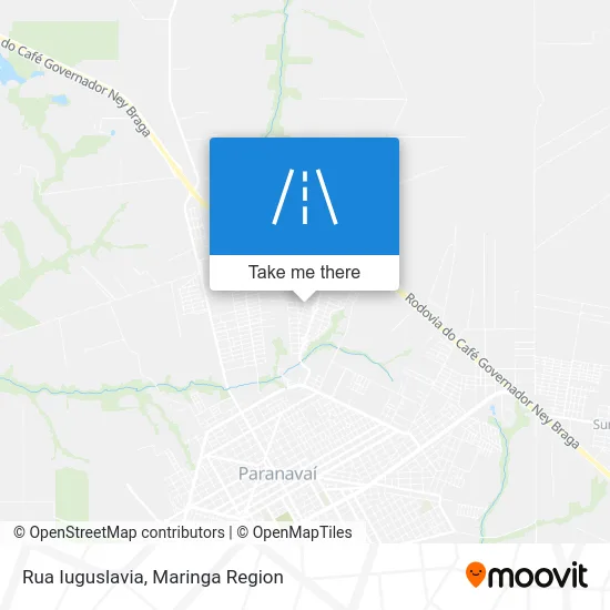 Rua Iuguslavia map