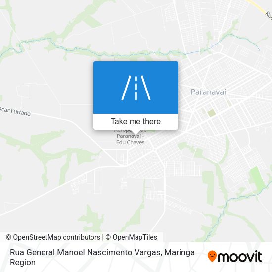 Rua General Manoel Nascimento Vargas map