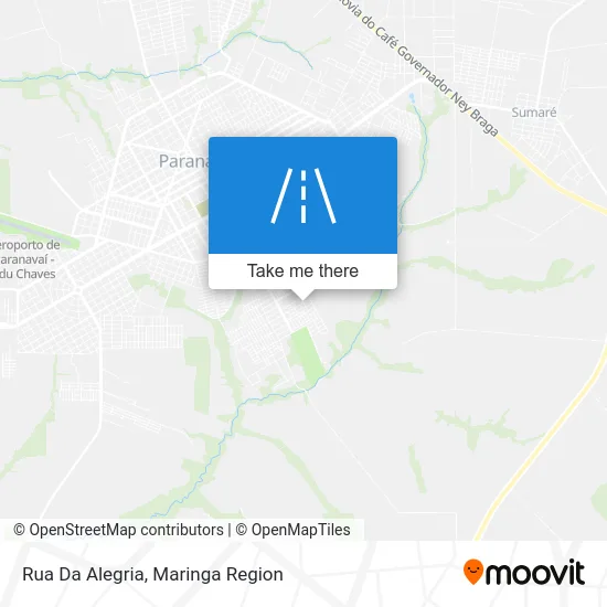 Rua Da Alegria map